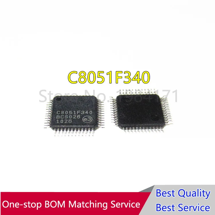 

10pcs C8051F340 C8051F340-GQR C8051F340-GQ QFP48 New