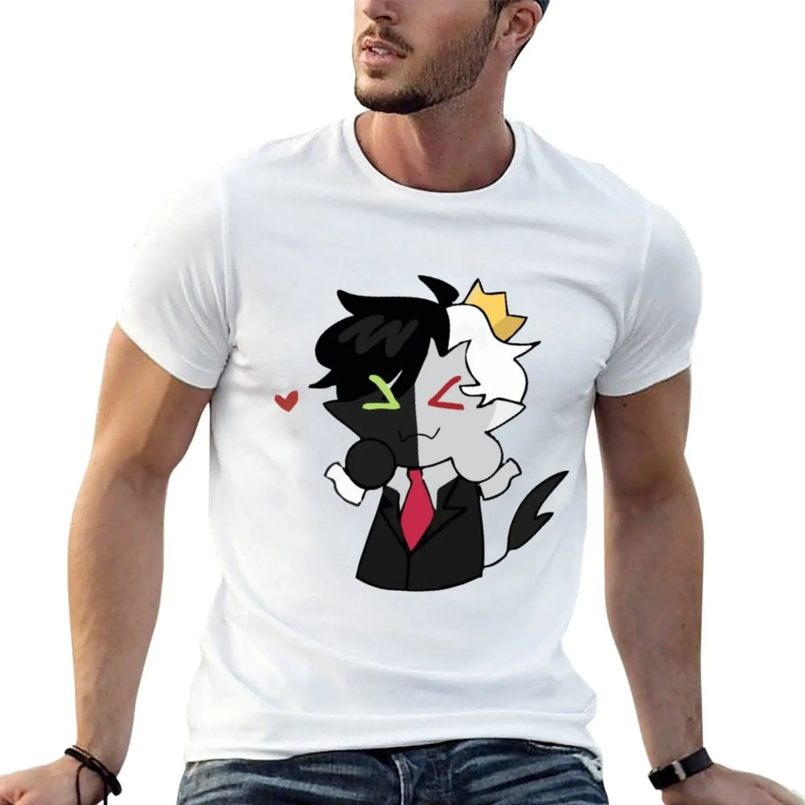 Футболка Ranboo, мужская футболка, футболка с аниме, мужские хлопковые мягкие футболки