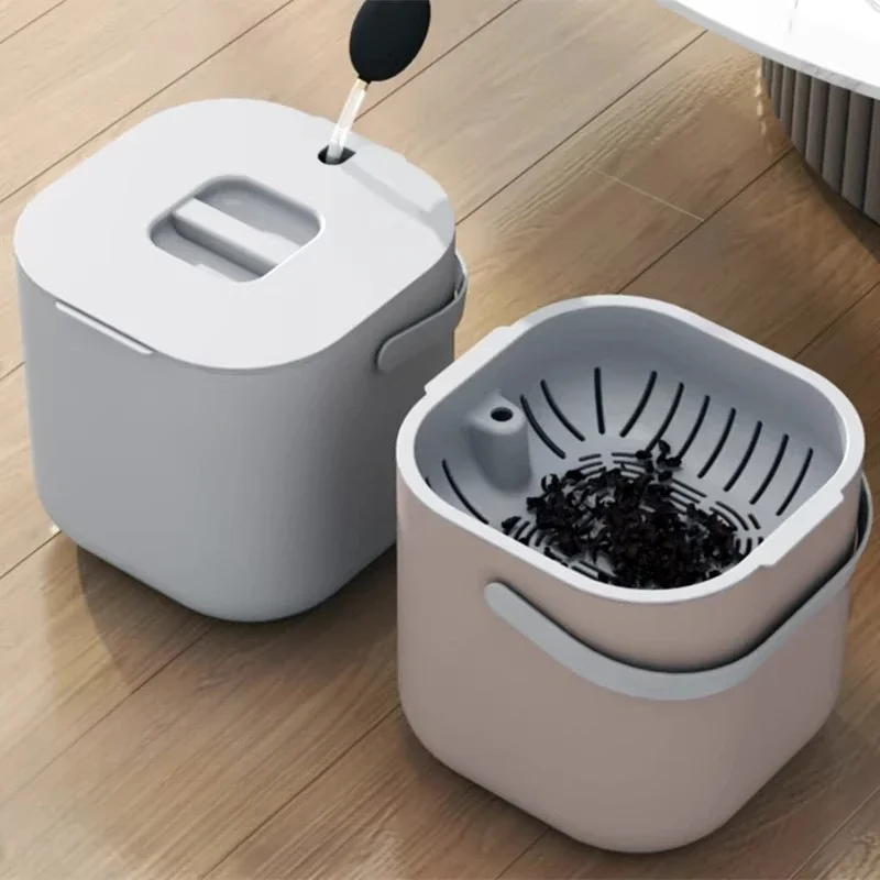 Tea bucket dry and wet separation tea bucket dump tea dregs bucket household large-capacity