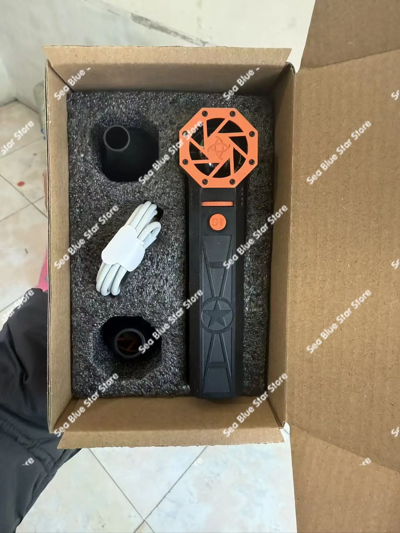 Violent turbo fan handheld brushless motor DIY super ducted hair dryer powerful blowing snow and dust removal