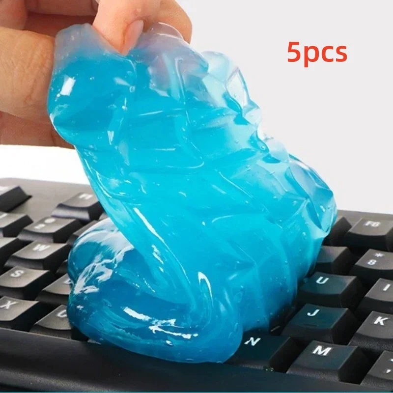 NewAuto Auto Reinigung Pad Kleber Pulver Reiniger Magie Reiniger Staub Entferner Gel Hause Computer Tastatur Sauber Werkzeug Auto Reinigung
