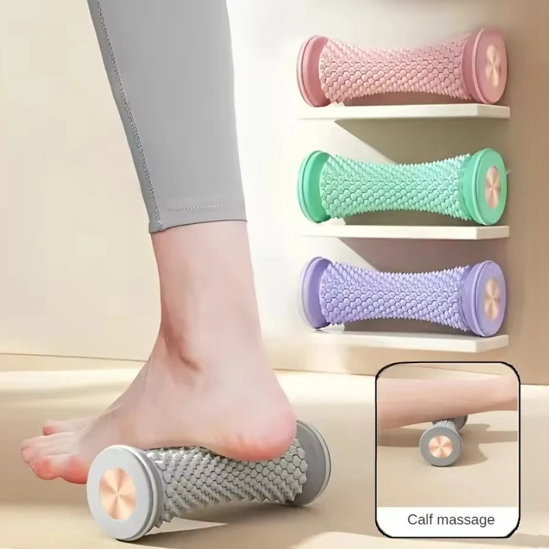 

Массажный ролик для йоги для стоп, улучшает состояние при плоскостопии, предотвращает фасциит, прочищает меридианы, подходит для длительного ношения высоких каблуков, фитнеса, пожилых людей.