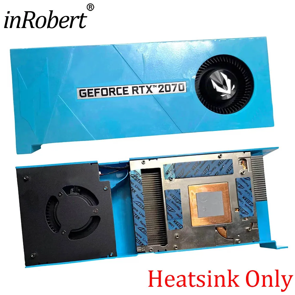 

N​ew Original RTX2070 Video Card Heatsink For ZOTAC Acer RTX 2070 8GB Blower Replacement Graphics Card GPU Heat Sink