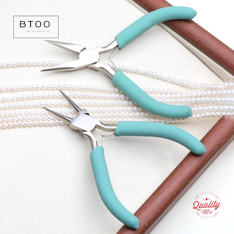 Fine Point Chain Nose Pliers Jewelry Pliers Small Jewelry Pliers Finding Pliers for Beads Wire DIY Jewelry Making Tools