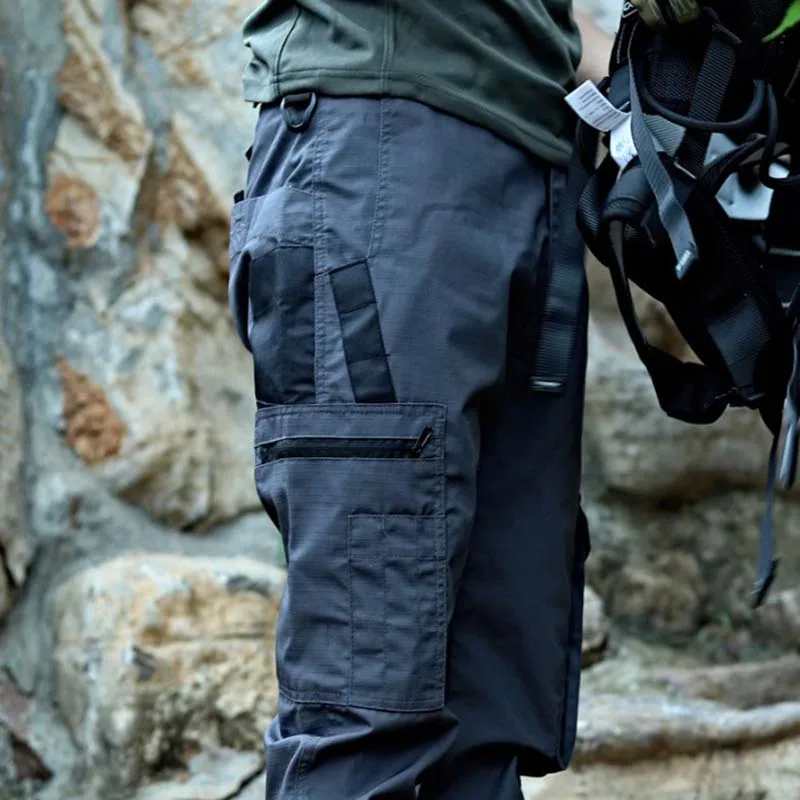 

Casual Wear Resistant Work Pant Man Clothes Multi-pocket Softair Straight Cargo Trousers Outdoor Jogging Tactical Pants Workwear