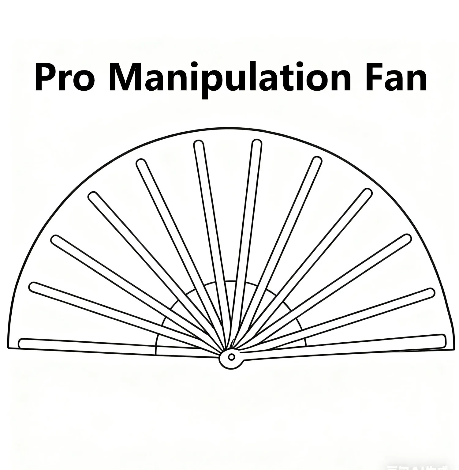 Pro Manipulation Fan Magic Tricks Professional Magician Accessories Magia Stage Show Illusions Gimmicks Production Props