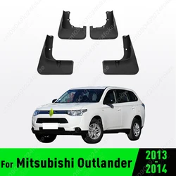For Mitsubishi Outlander 2013 2014 Fender Mudguard Mud Flaps Guard Splash Flap Mudguards Car Accessories