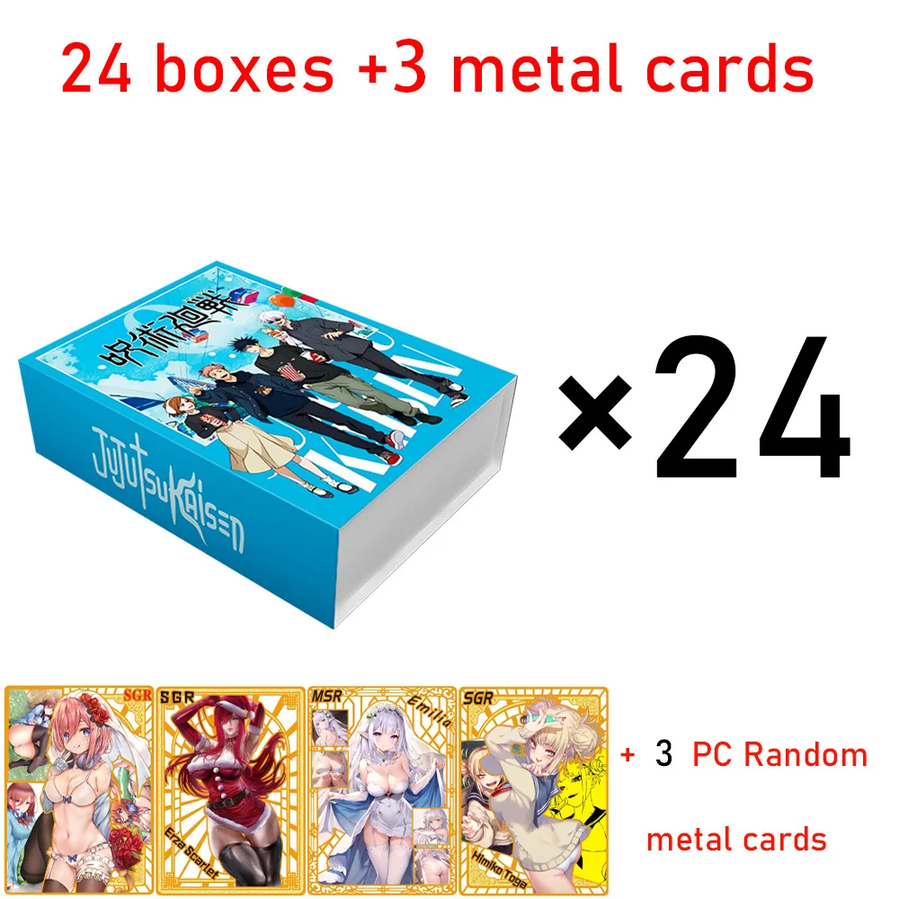 

Wholesale Jujutsu Kaisen Cards JJK Card Gojo Satoru Acg Tcg Ccg Anime Character Booster Box Doujin Toys And Hobbies Gift