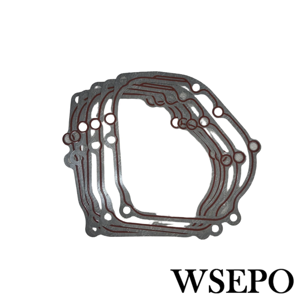 5XPCS Side Cover Gasket (06 Mounting Hole Type) With Seal Line Fits 168F GX160 GX200 170F Clone 5.5HP 7HP Performance Engine