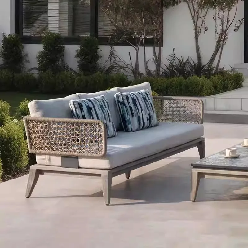 

Акцент Роскошные уличные диваны Проживание в семье Роскошные украшения Садовые диваны для отдыха Акцентная деревянная мебель Arredo Giardino Lshysf