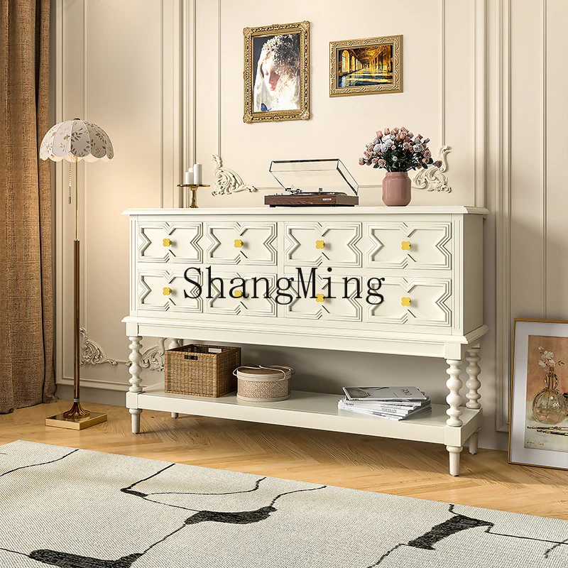 SM toegangsdeur entreekast schoen crème wind woonkamer scheidingswand wit massief hout geïntegreerde opbergruimte