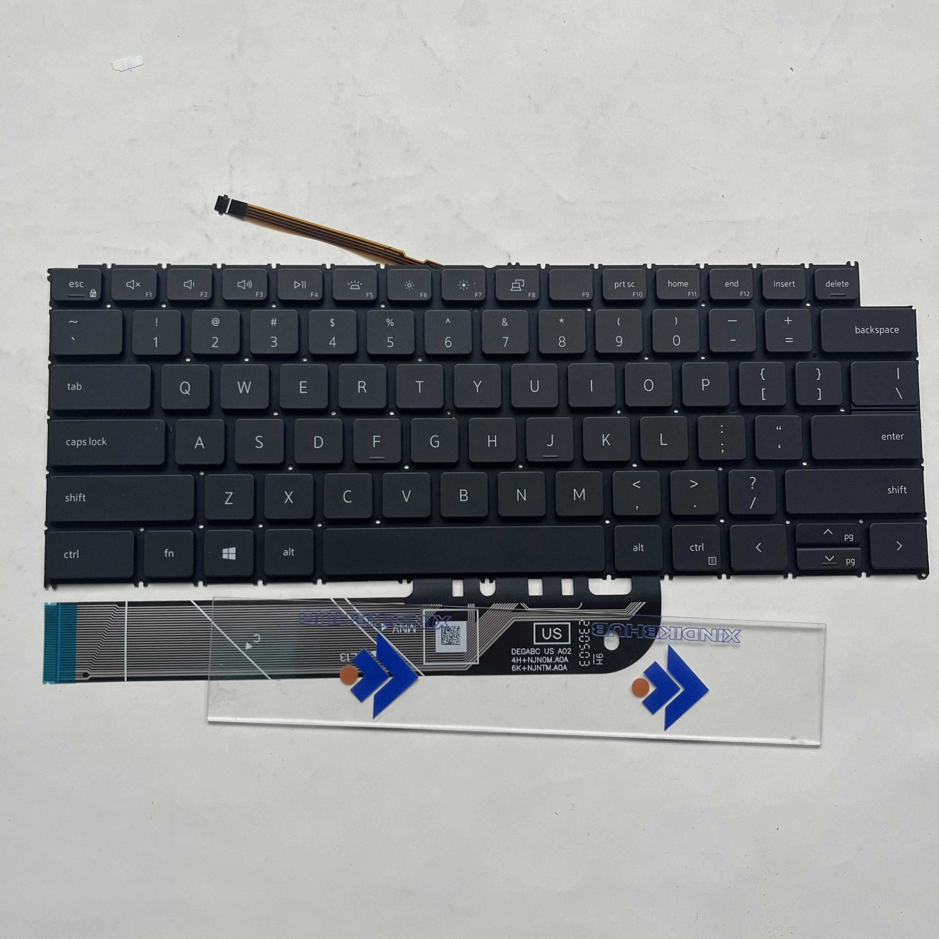 XIN-Russian-US Backlight Laptop Keyboard Laptop For DELL  P119F  P147G  P161G  P117F004