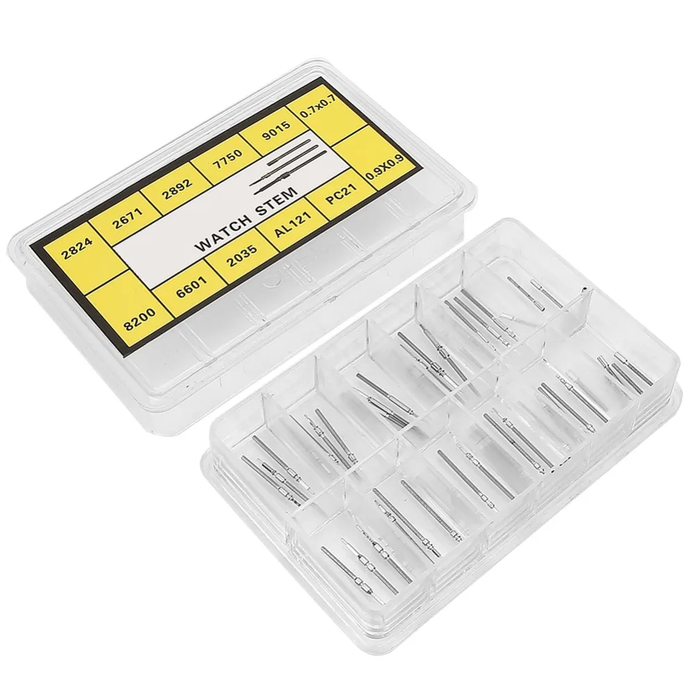 With Storage Box Watch Winding Stem Extender Various Types Watch Extension Bar Winding Stem Extender For Repair Workers