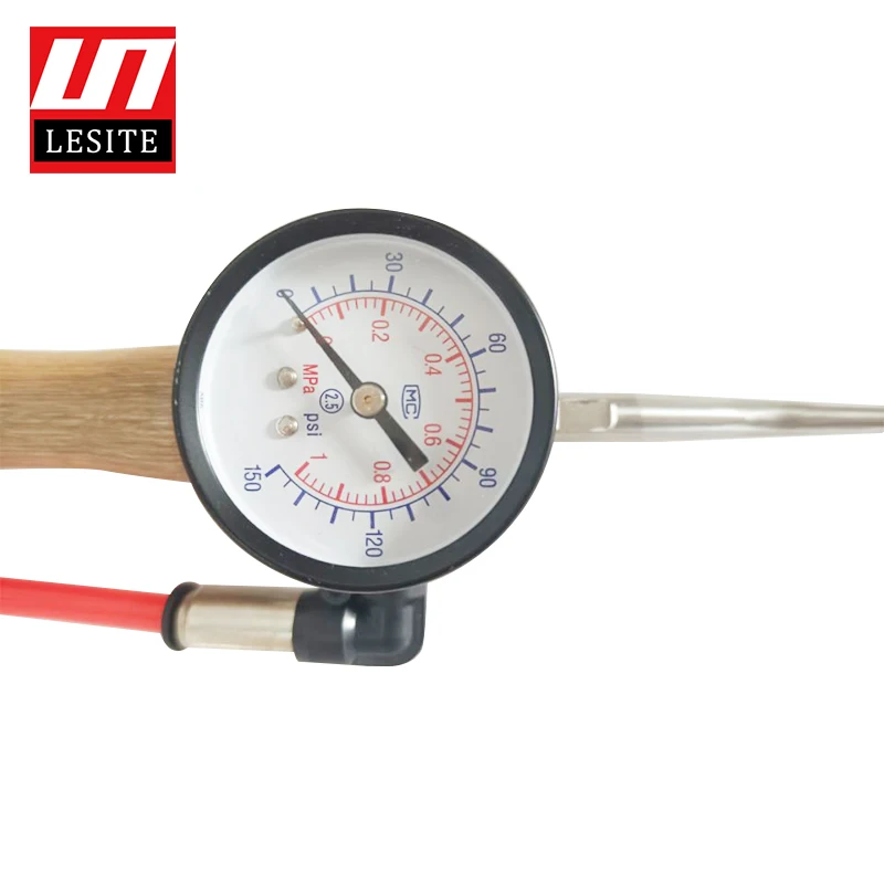 Air pressure tester for testing the welding seam quality