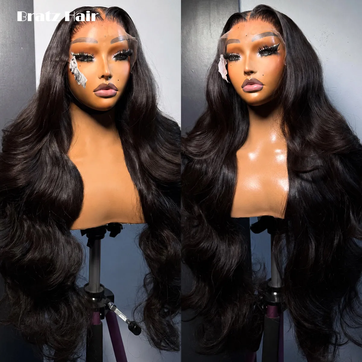 

450 High Density Glueless Wig Human Hair 13x6 13x4 HD Lace Front Wigs for Woman Pre Plucked Body Wave Glueless Wig Ready to Wear