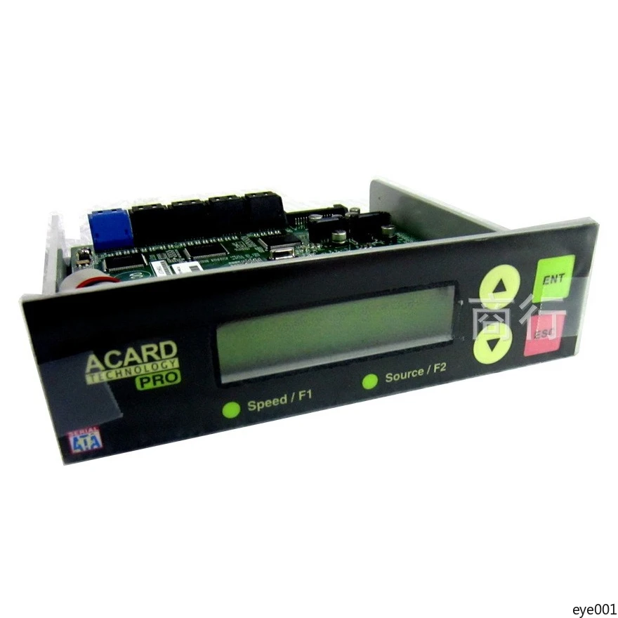 ACARD2050S 1 to 11 CD/DVD Duplicator Controller - SATA CD DVD Burner Board, Standalone Disc Copy Tower Motherboard