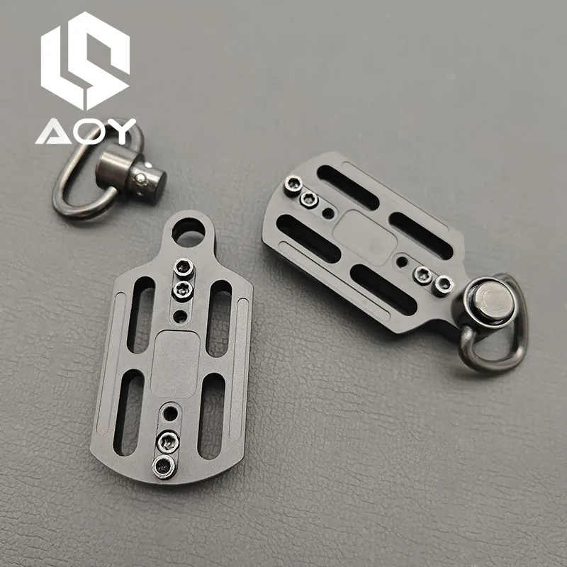 Tactical New Swivel Sling Loops QD Mounts Quick Release  Swivel Ring M-lok Base Mounting Adapter  Accessories