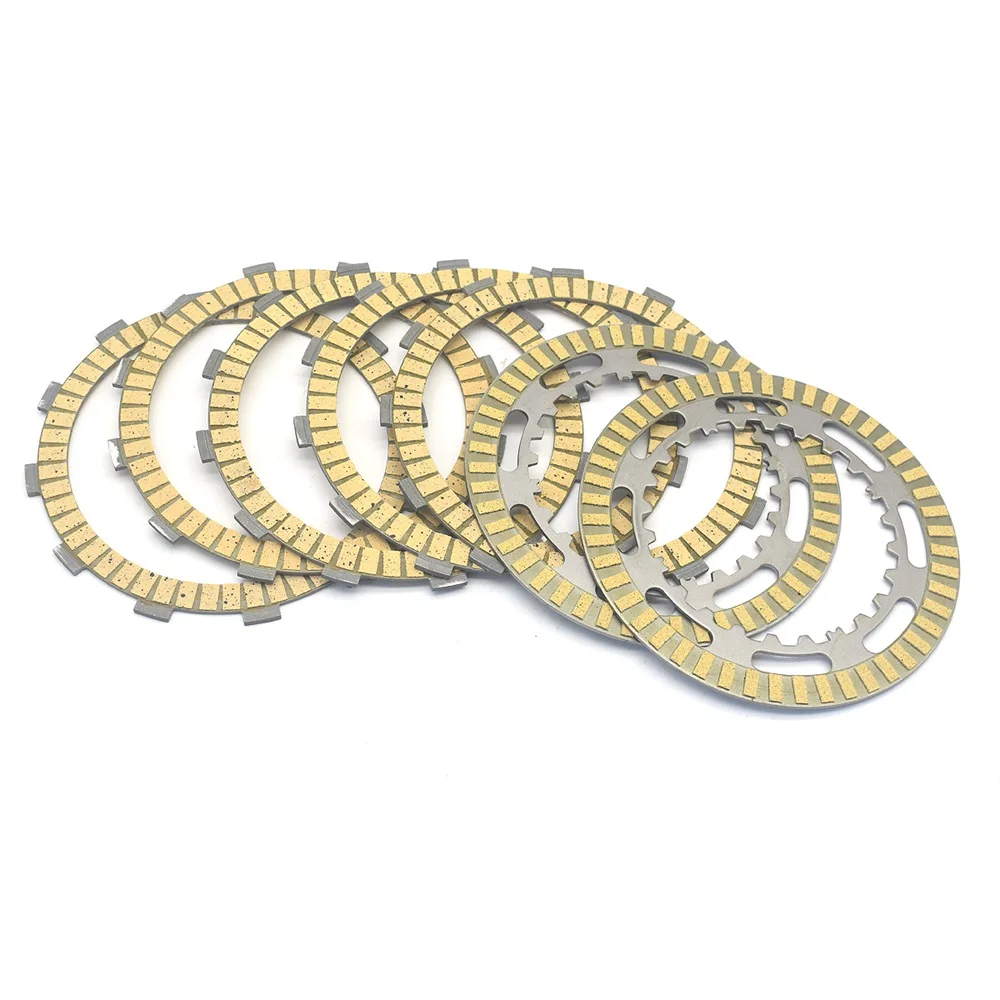 7 PCS Motorcycle Friction Clutch plates disc For SUZUKI AN650 AN650A AN Burgman / Skywave 650 650LX 2002 2003 2004 2005-2012
