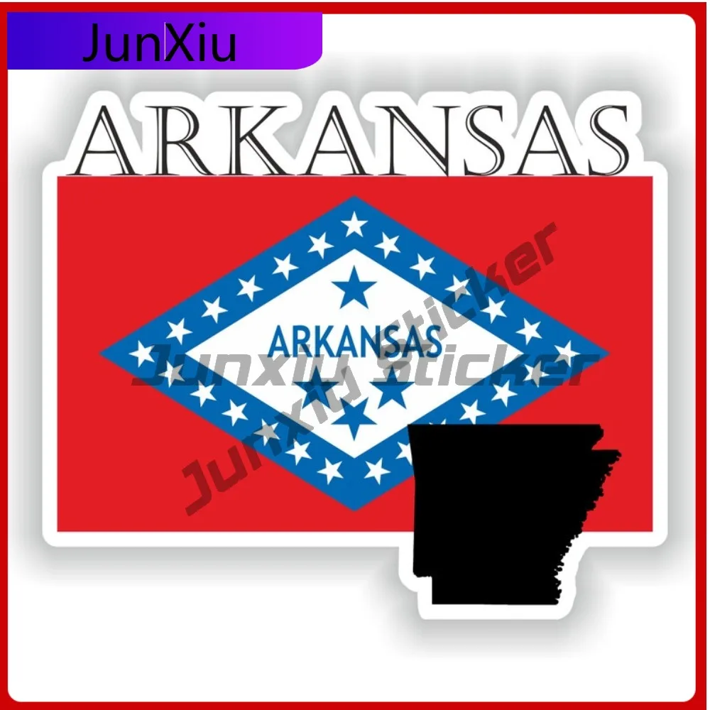 Arkansas Country Project Flag Personalized Vehicle Decor Applied To Vehicle Exterior Bodywork And Glass With National