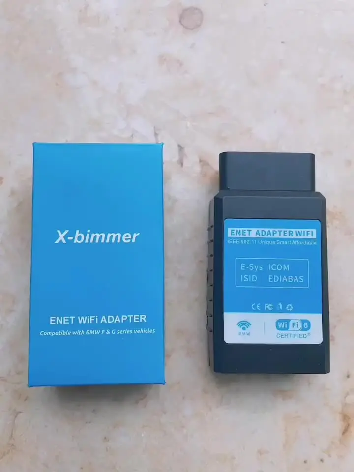 WiFi ENET Adapter For MHD/BimmerCode/BimmerLink OBD2 Adapter For