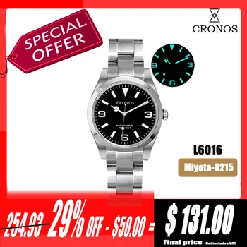 كرونوس الرجال الساعات الرجالية الفاخرة 39 مللي متر الهاتفي استكشاف سلسلة التسلق موضة الأزواج الرياضة ساعة للجنسين التلقائي الميكانيكية 10Bar