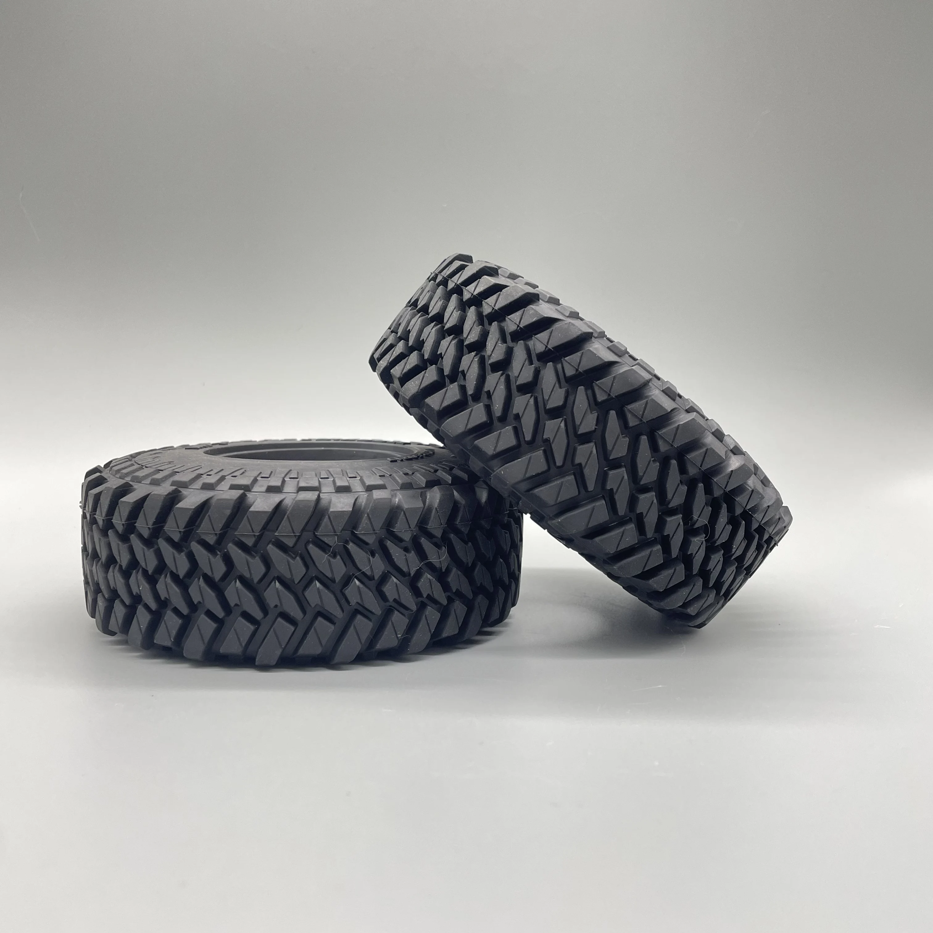 2.2 بوصة المطاط الإطارات 2.2 عجلة الإطارات 133x47 مللي متر ل 1/10 Rc الزاحف Rc على الطرق الوعرة الزاحف مركبة تسلق سيارة Rc لتقوم بها بنفسك أجزاء لعبة #5