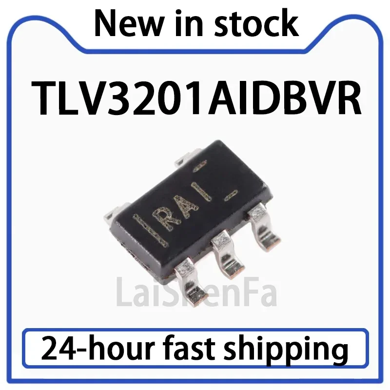 10PCS TLV3201AIDBVR SOT-23-5 Single Channel High-speed Low-power Comparator Chip Stock