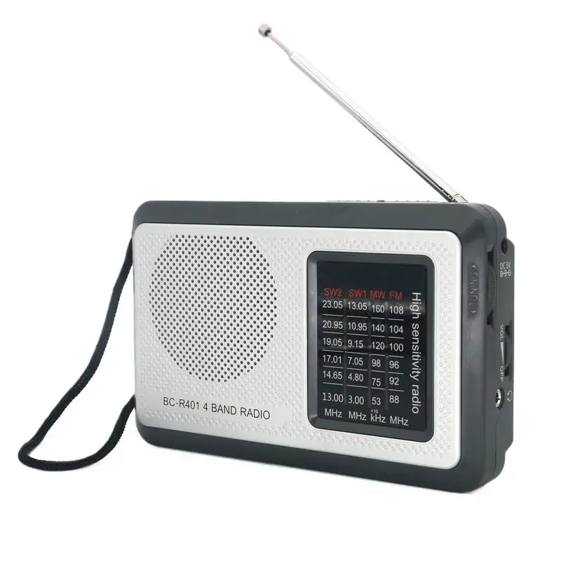 

Портативное AM FM-радио AM-радио Маленький FM AM-динамик с питанием от батареи для путешествий, отключения, выживания, у бассейна, буря, пляжа, дома, пешего туризма