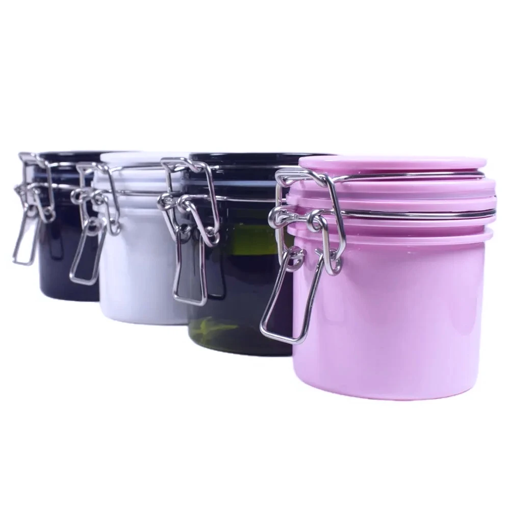 Eyelash Glue Organizer Acrylic Storage Box with Lid, Dust-Proof Adhesive Stand for Lash Extension Tubes (Portable Salon Case)