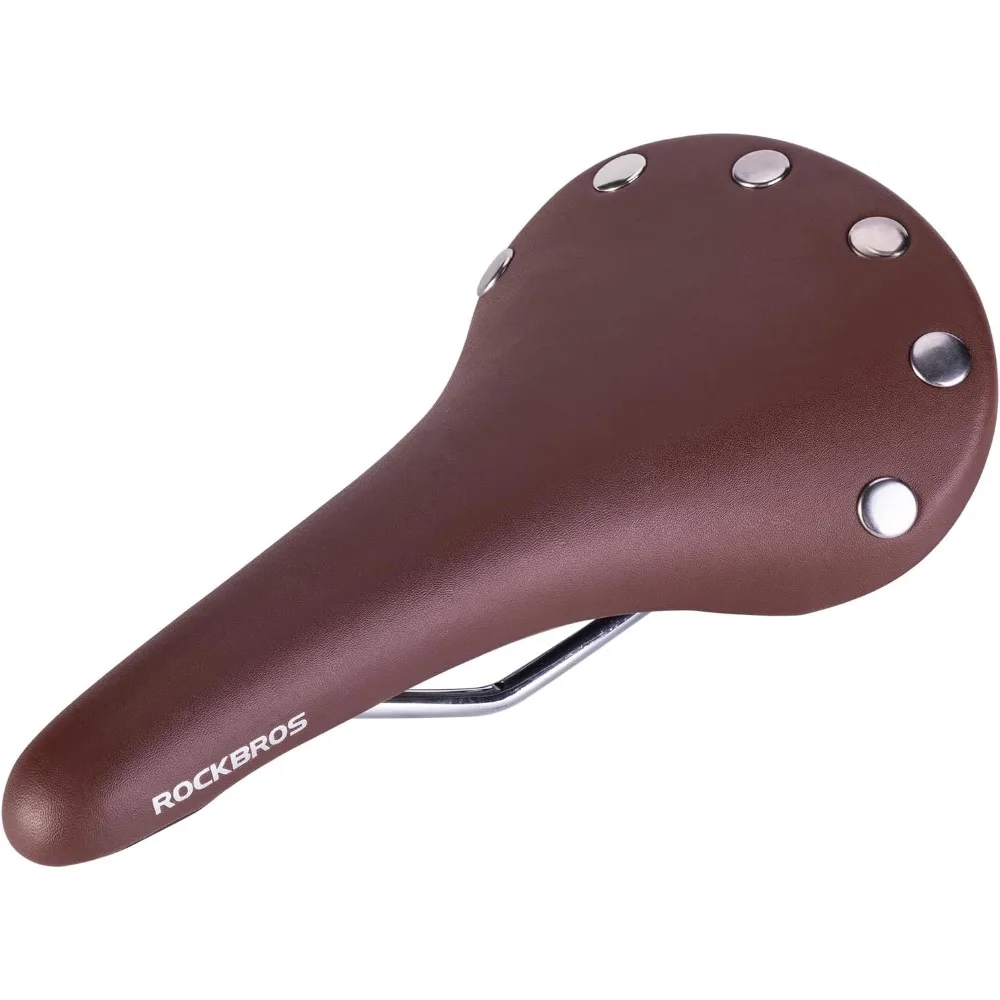

Bike Seat, Vintage Bicycle Seat, Waterproof Bike Saddle, Comfortable Bike Seat for Men & Women, Classic Lite Bike Seat Replacem