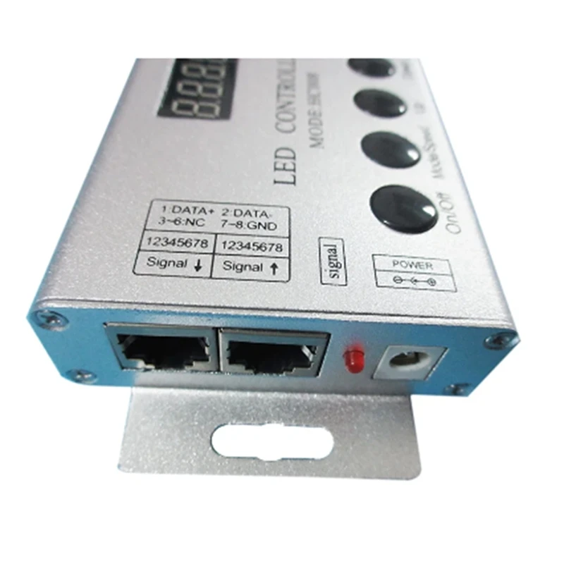 AC17-HC008 Programmable LED Controller 133 Effect Mode RF Control 2048 LED Pixel For WS2811 WS2812 RGB LED Strip Light Tape