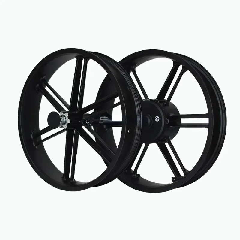 

20 inch fat tyre snow front rear rims set magnesium alloy wheel hub motor in wheel electric motor