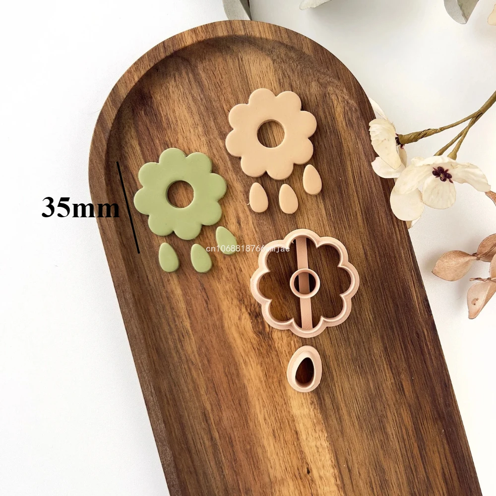 Zambak Şekli Polimer Kil Kesic - 3D Printing Jewelry incelemesi ve fiyatı