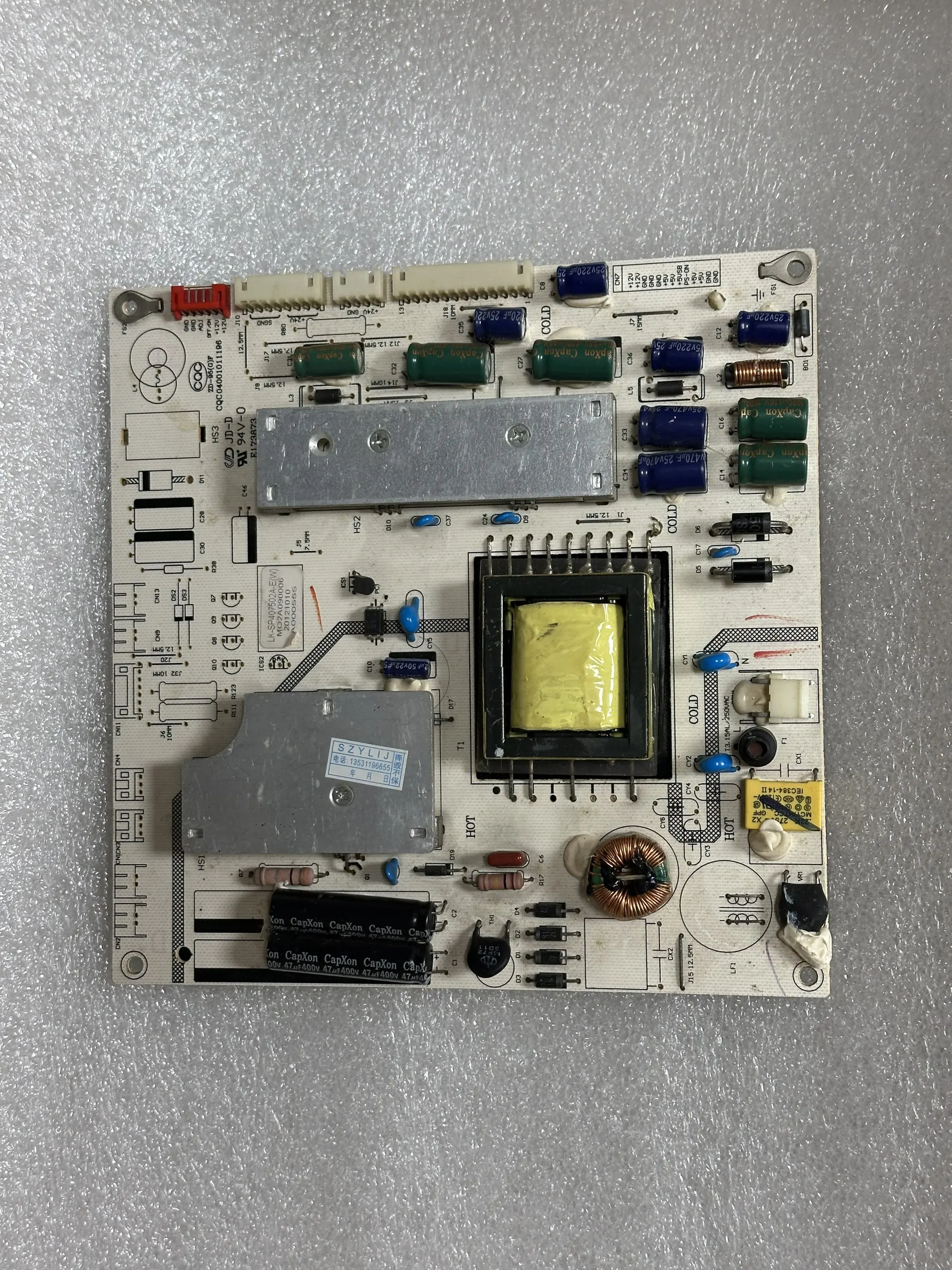 Original  for LT3222C LCD power supply board LK-SP407502A-E CQC04001011196