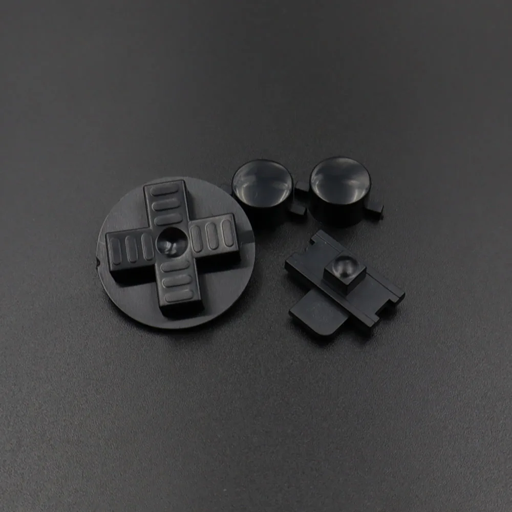 1 세트 교체 A B D 패드 방향 키패드 Gameboy GB DMG 버튼 용 전원 켜기 끄기 버튼