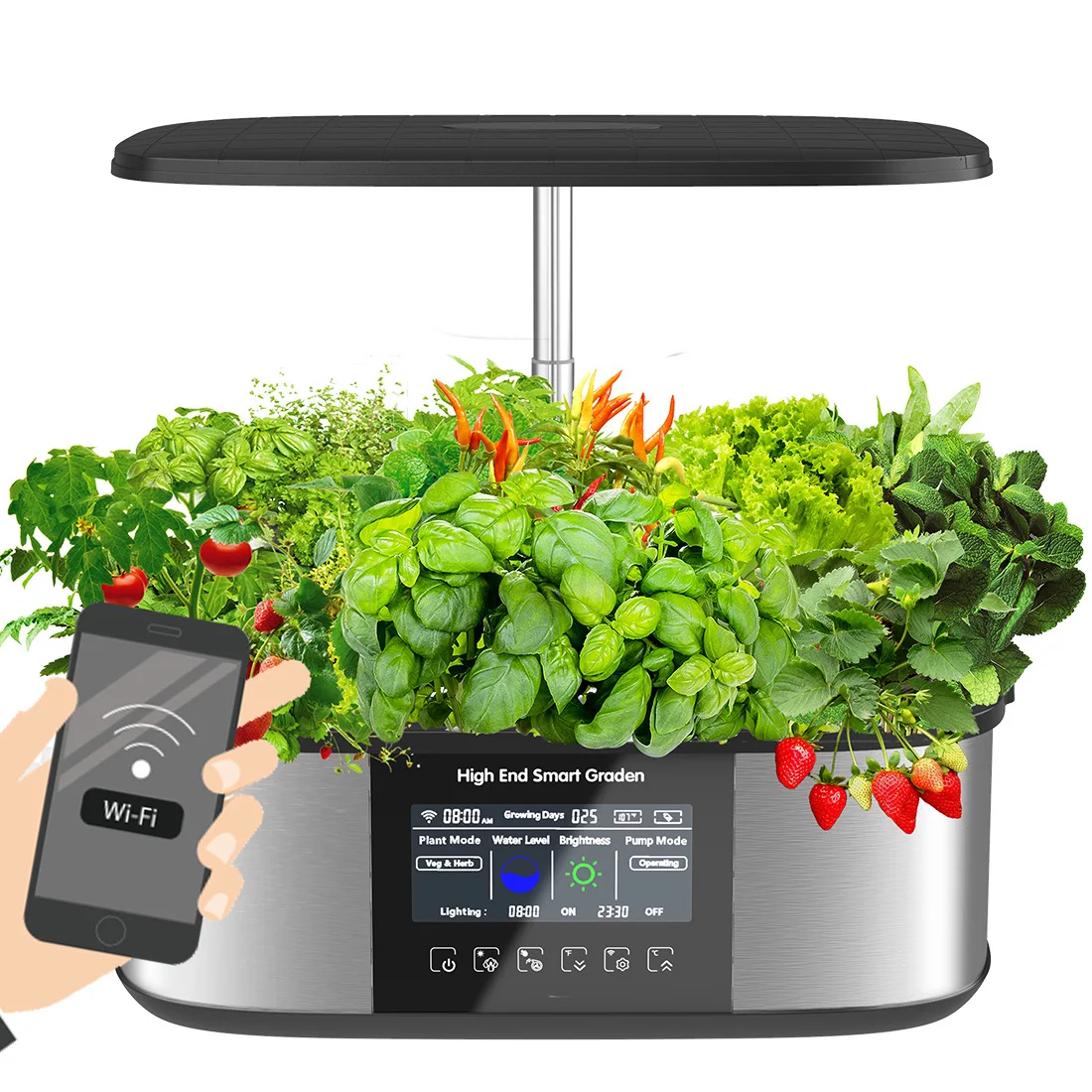 

Smart Plantern Small Indoor Herb Garden Hydroponic Growing Systems For Home