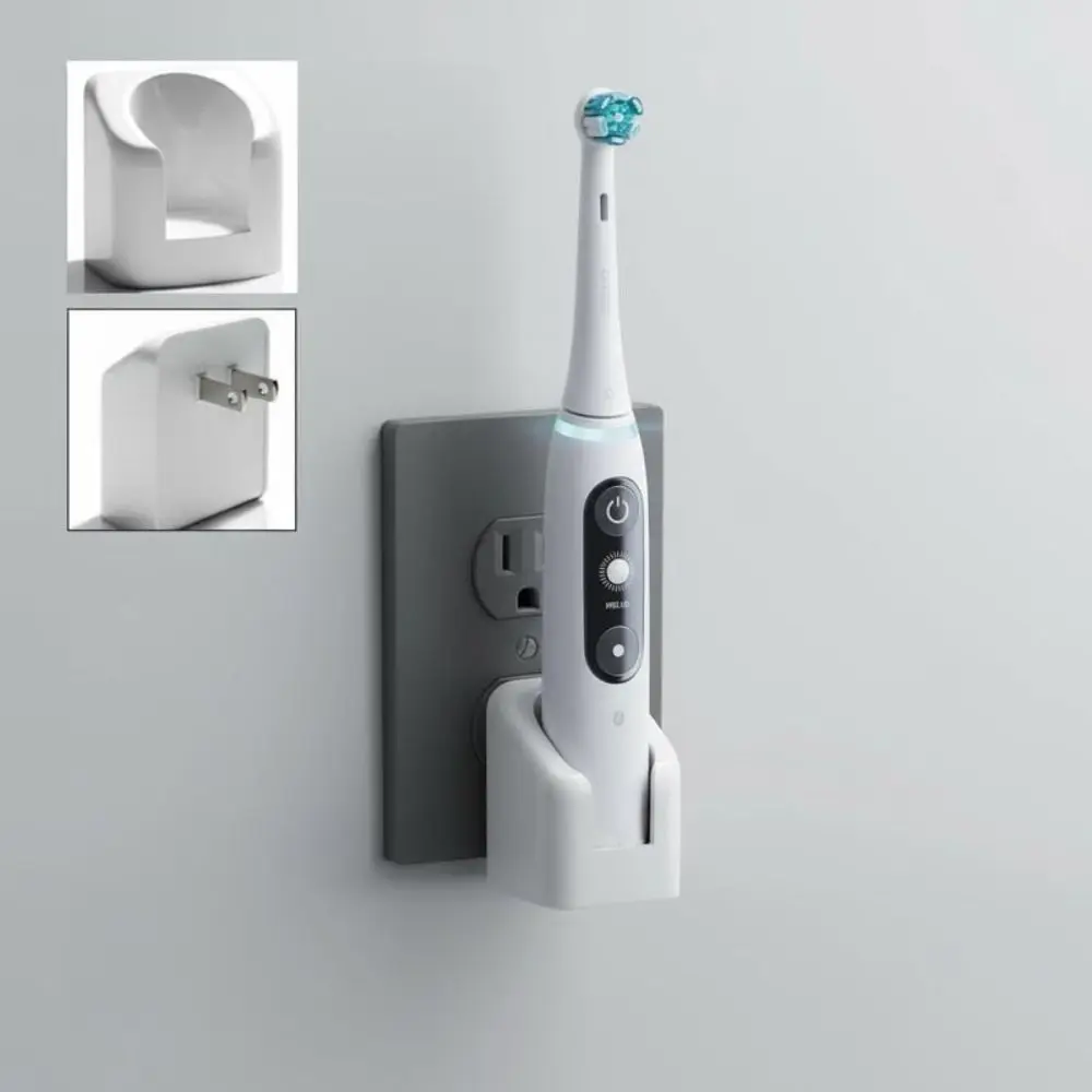Wall Mount Electric Toothbrush Charger Waterproof Fast Charging Wireless Charging Base Universal for Braun Oral B D12/D16/P200
