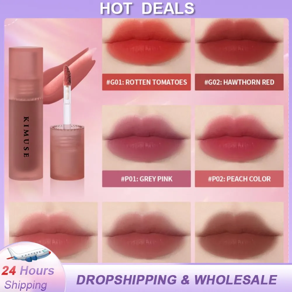 13 Kleur Water Mist Lip Glazuur Fluwelen Matte Spiegel Water Natuurlijke Langdurige Waterdichte Geen Antiaanbaklaag Cup Lipgloss lip Make TSLM1