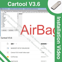 Car Tool Software Cartool V3.6- best software for cleaning air-bag files clearing deleting Immo - any memory programmer