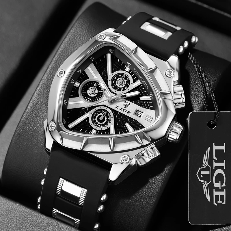 Orologio da Uomo LIGE, Cronogr - Watch Triangle Luxury recensione e prezzo