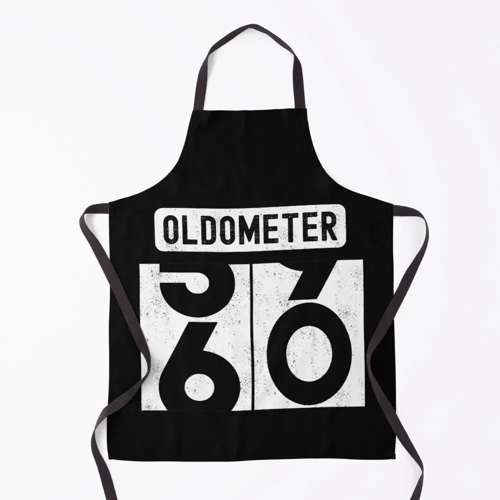 

Oldometer 60 Sixty Apron Chef Accessory christmas For Men For Girl Apron