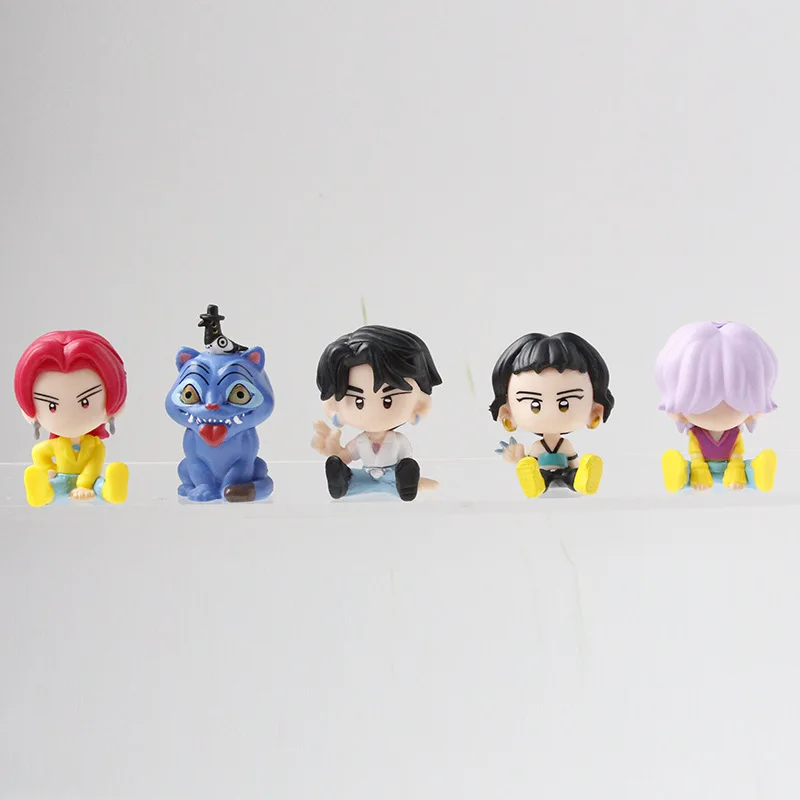 Heißer K-Pop Dämon Hunter Sajaboys Serie 10 stücke Sitzhaltung Q Version Sammeln Figuren Stil Action Spielzeug Geschenke blind Box