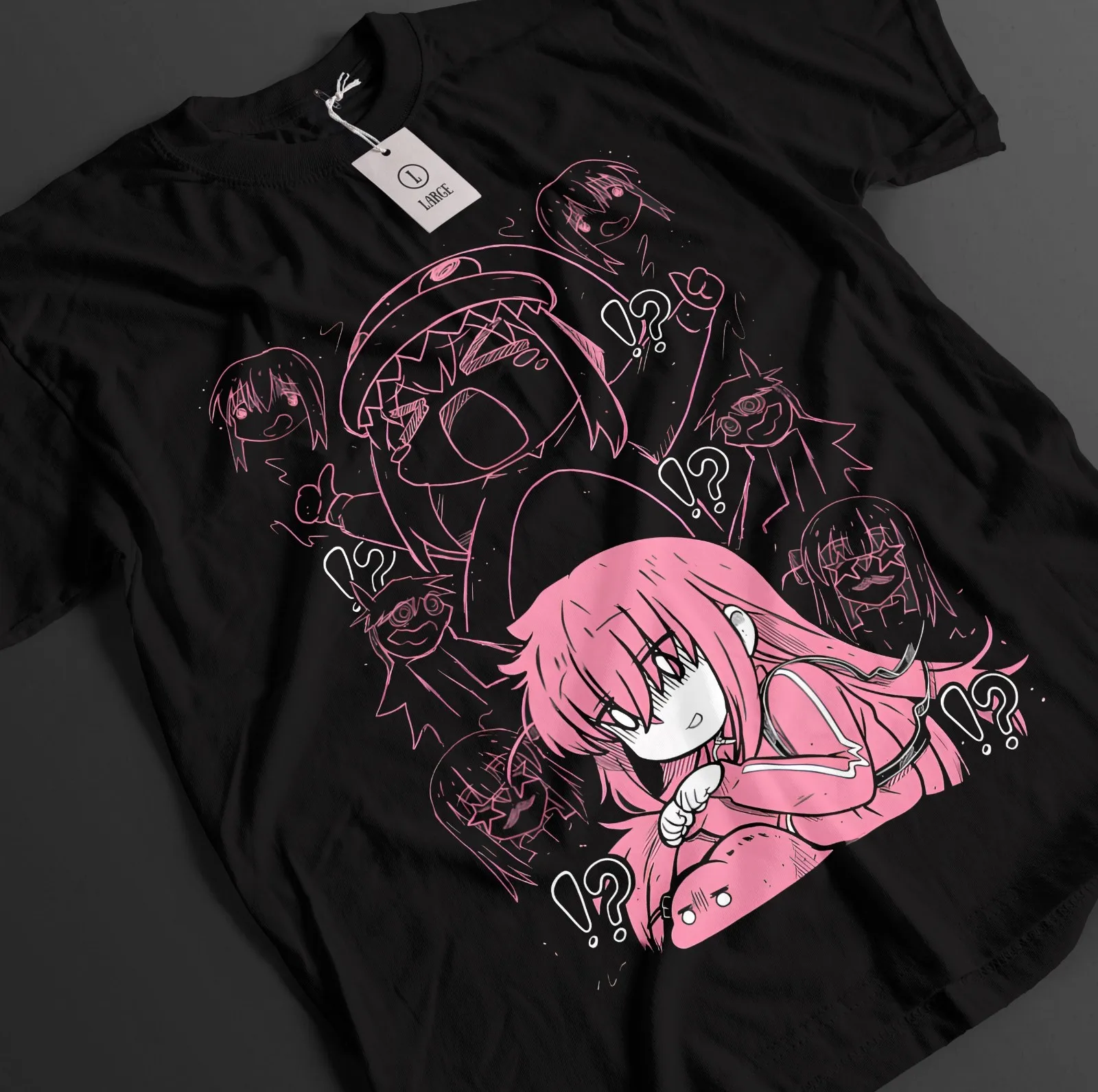 Bocchi The Rock Shirt Hitori Bocchi Tshirt Nijika T-Shirt Ryo Top Kita Anime Tee