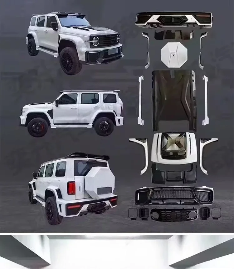 Suitable for tank 300 kit surround modification, bumper wheel eyebrow tail cover medium net appearance cover