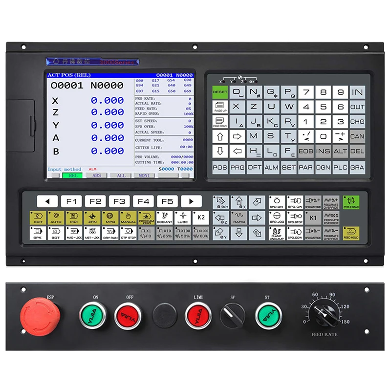 Hot Selling CNC Controller 5 Axis Pulse + Direction Control System Kit Similar To GSK Control Panel