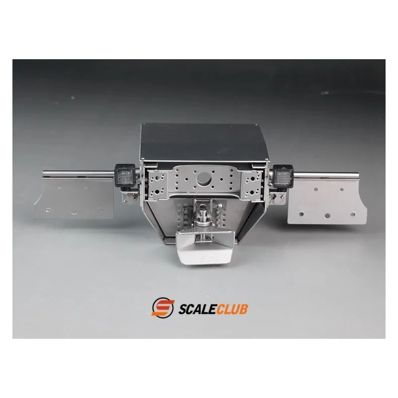 SCALECLUB Model Heavy Traction Truck Metal Tail Boom Upgrade Parts ZTWL-MNSC-1 for Tamiya LESU RC 1/14 Tractor Truck
