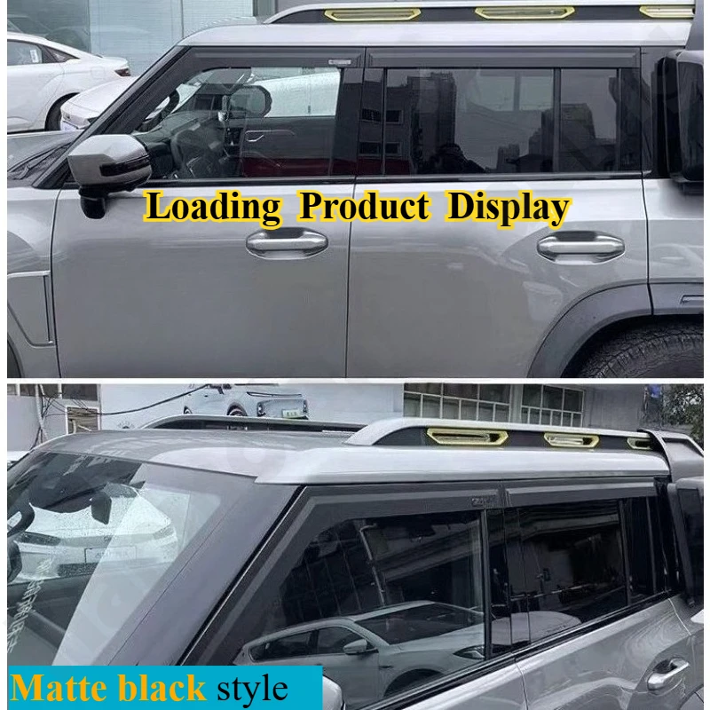 

Для Chery Jetour 2023 2024, индивидуальный дождевик из алюминиевого сплава/оконная отделка, модификация, дождевик