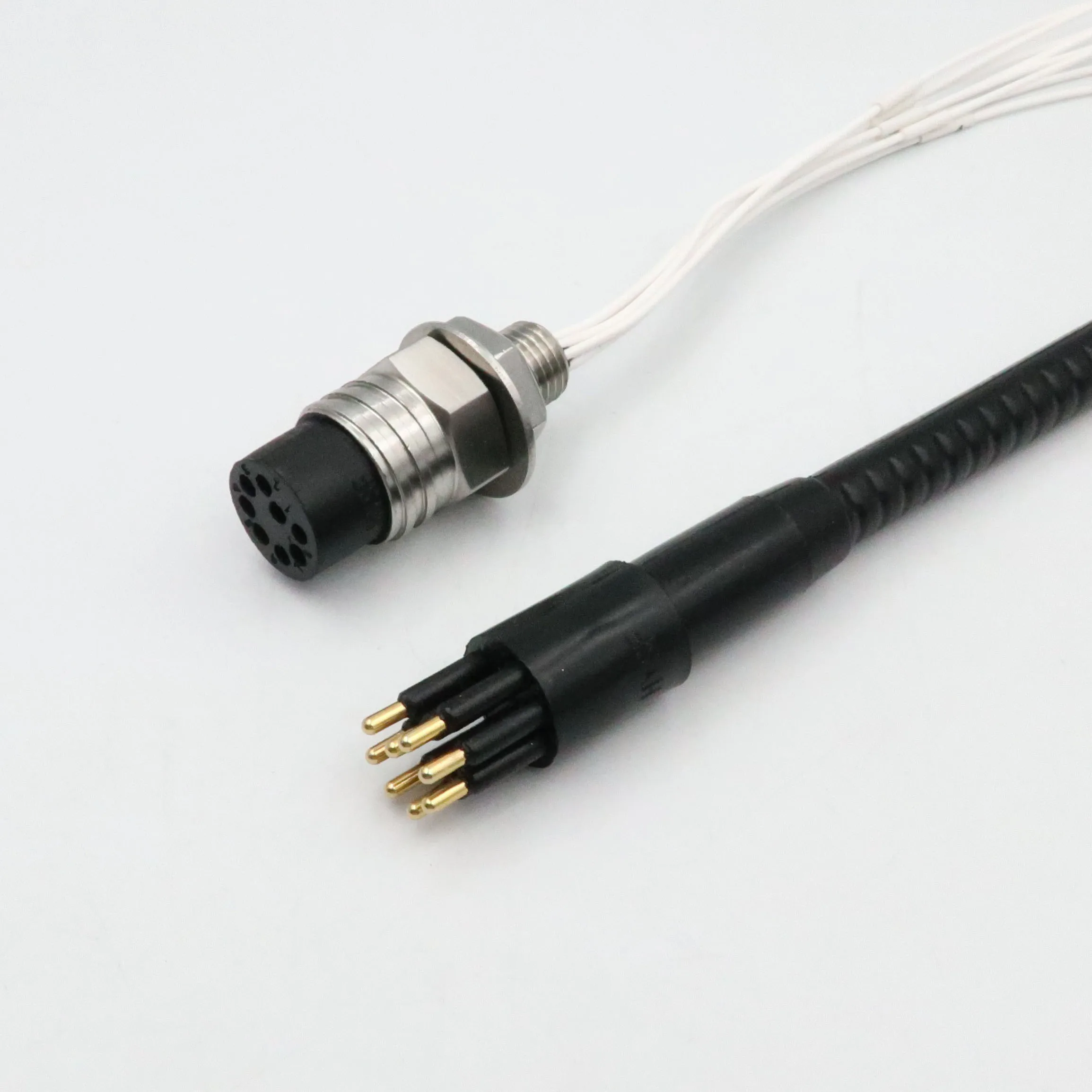 Deep SeaMicro Circular Rubber Underwater Connector MCBH8M-MCIL8FDeep-Sea Wet Plug Connector Male/Female