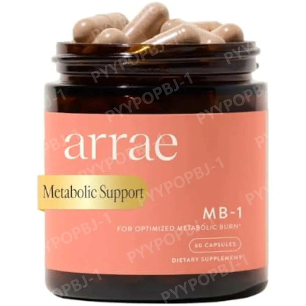 

Arrae MB-1, Natural Dietary Supplement, Control Appetite, Increase Energy, Support Healthy Metabolism, 60 Capsules