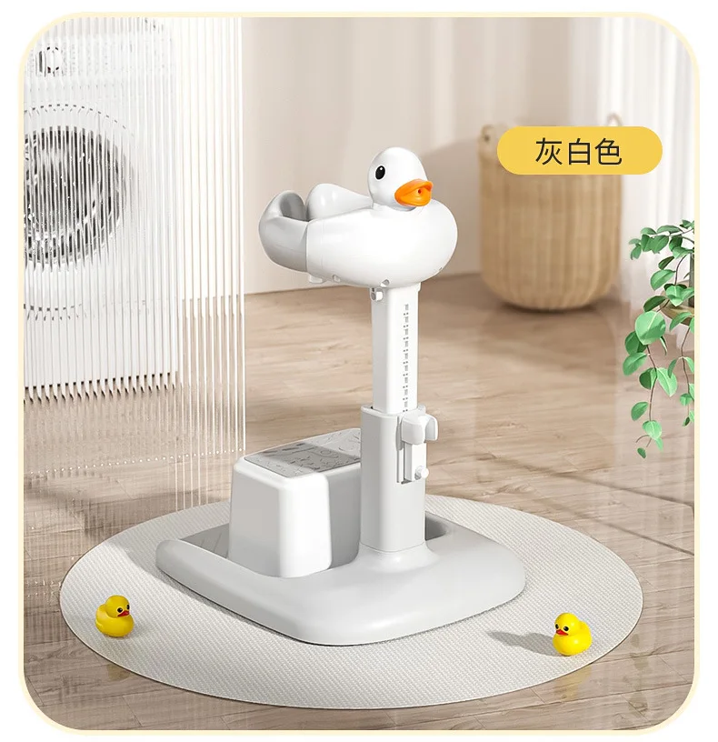 Mesa de banho para bebês, altura ajustável, dobrável, dispositivo de banho para crianças, suporte antiderrapante para uso doméstico